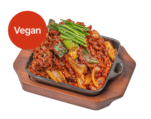 한식 프랜차이즈 채육식당 노비건도 반한 비건 콩고기 채육볶음