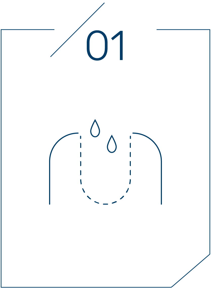 <strong>1단계 제거 및 소독</strong>