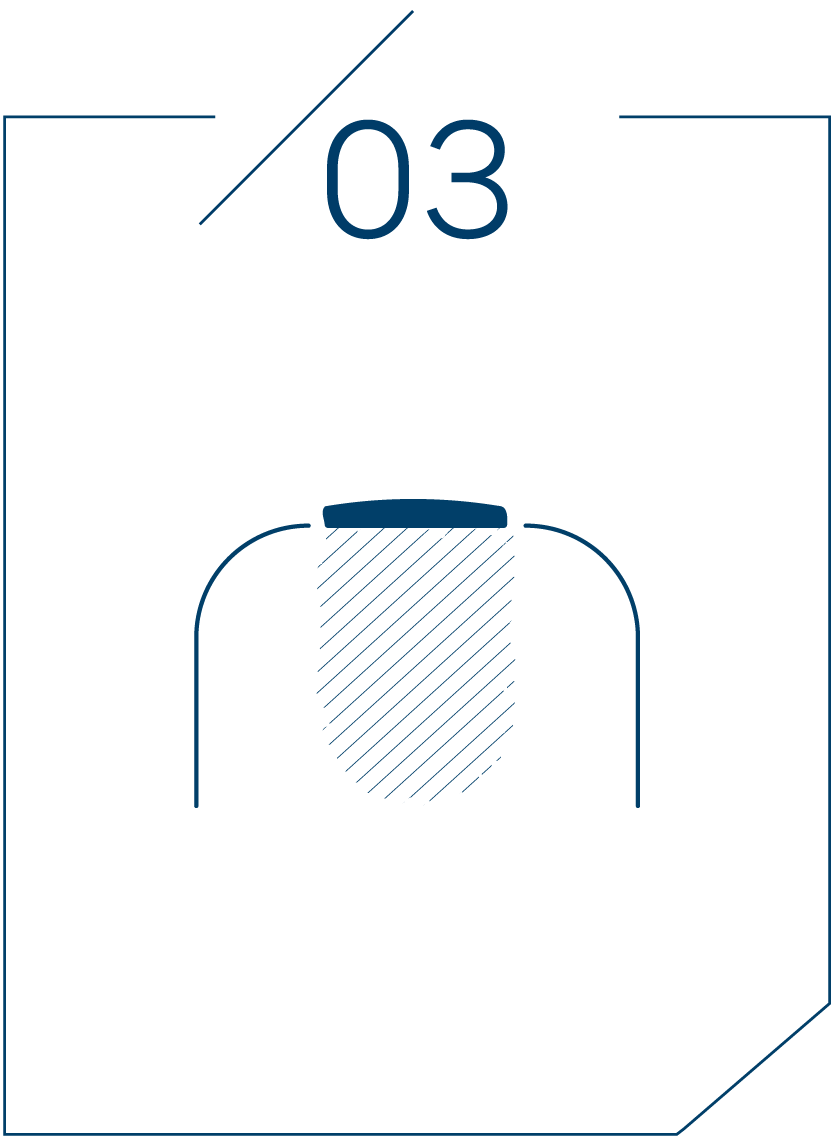 <strong>3단계 흐르지 않게 고정</strong>