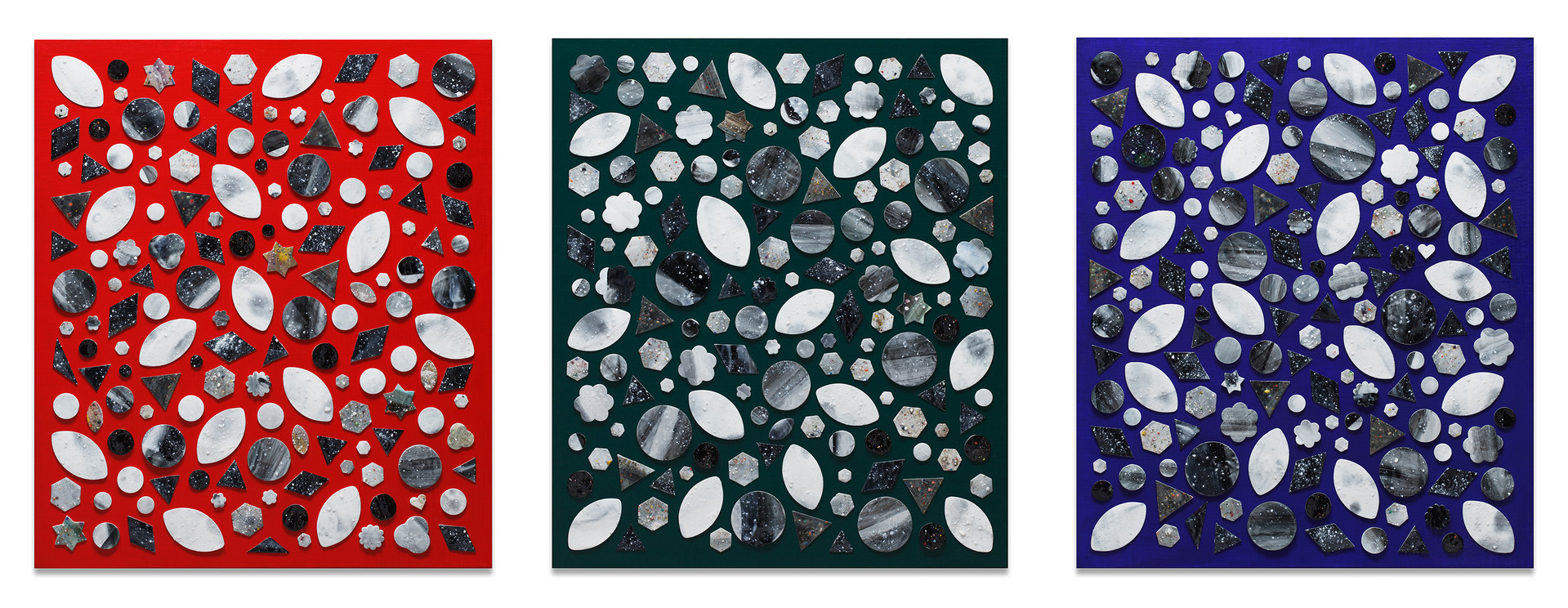 카르페디엠 _ Carpe Diem. Ceramic, acrylic on canvas, 45.3 x 53cm