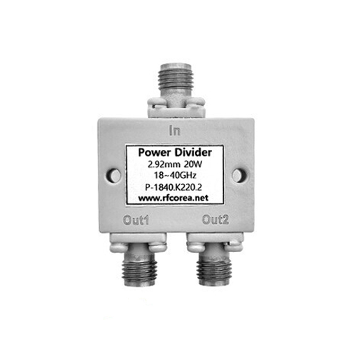 Power Divider, 2.92mm 2Way 20Watt 18~40GHz : Power Divider_2.92mm