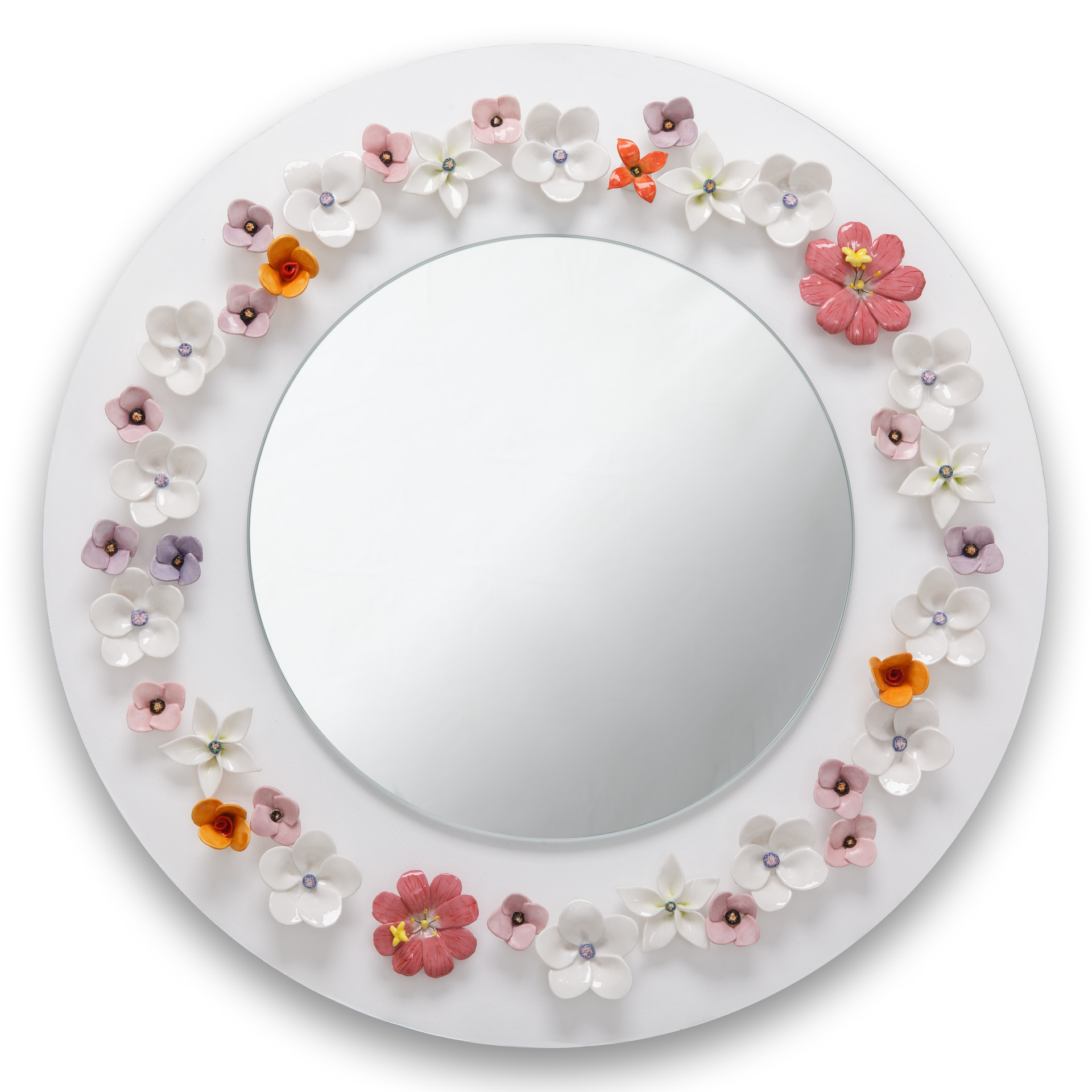 개양귀비 꽃밭 _ Papaver rhoeas. ceramic on wood. 30x30cm