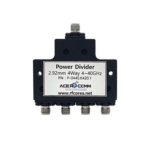 Power Divider, 2.92mm 4Way 20Watt 4~40GHz : Power Divider_2.92mm