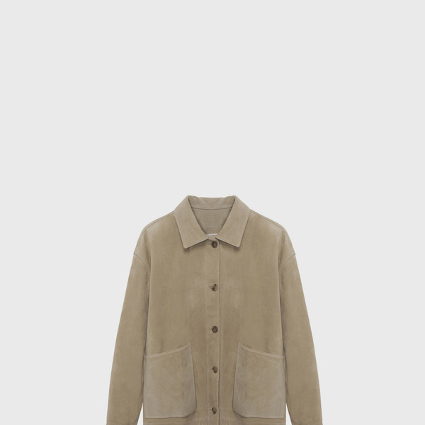 ジャケット・アウター MONOHA Suede work jacket light beige Suede work jacket (light beige / gray / camel) : MONOHA