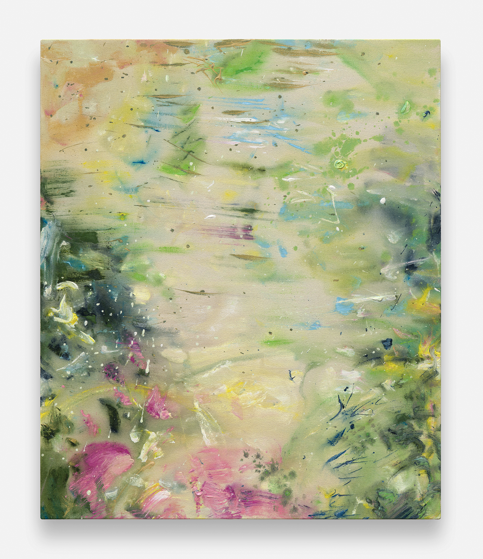 물결 위에 남겨진 바람, 2024, Acrylic on canvas, 72.7 x 60.6cm ©Yeonhong Kim 