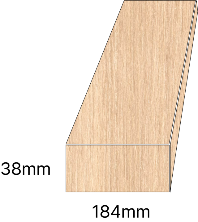 <span style="font-size: 14px;"><b>2x8 (38mm x 184mm)</b></span>