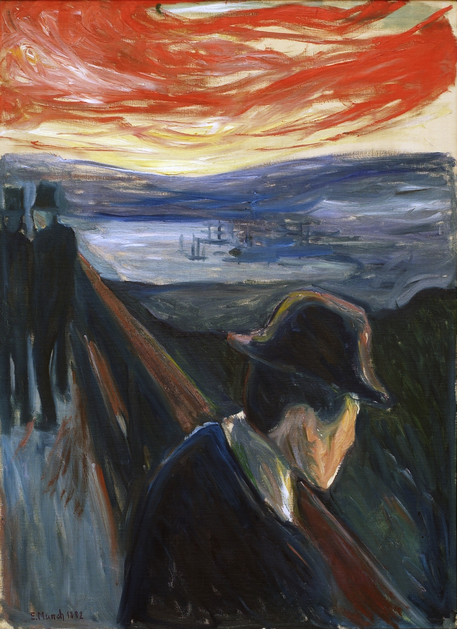 Despair, 1892, Edvard Munch