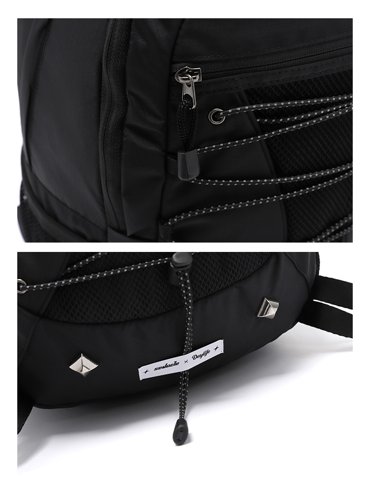 SEDACLE X DAYLIFE BACKPACK (BLACK) : デイライフ - 私たちが SEDACLE X DAYLIFE BACKPACK (BLACK) : デイライフ - 私たちが