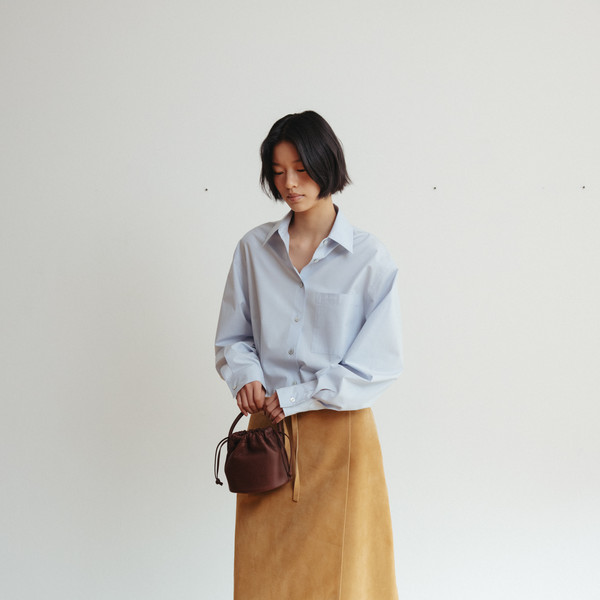 ★送料・関税込★MONOHA★Cotton shirring skirt★スカート ☆送料・関税込☆MONOHA☆Cotton shirring skirt☆スカート
