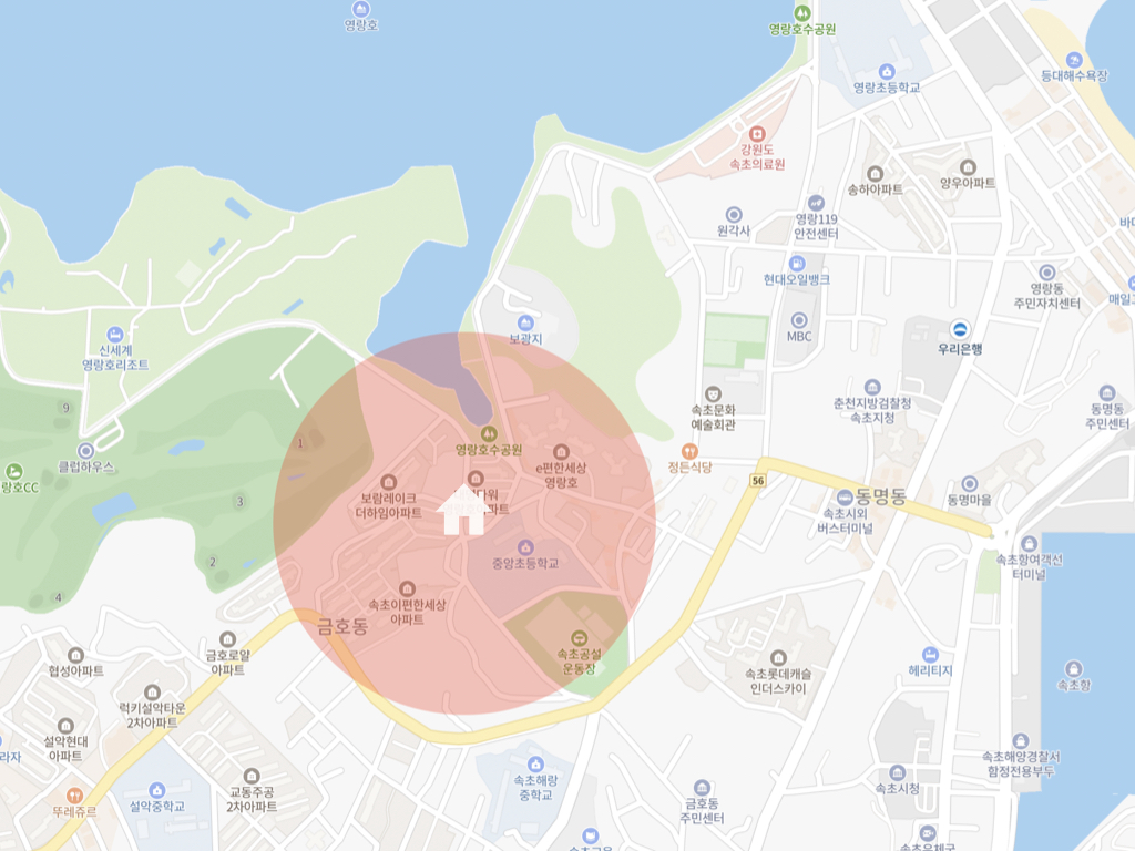 정확한 상세 주소는 예약완료 후 안내해드립니다.