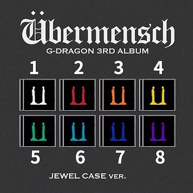 G-DRAGON Ubermensch 5点セット Amazon.co.jp: BIGBANG G-Dragon Übermensch Ubermensch 3rd