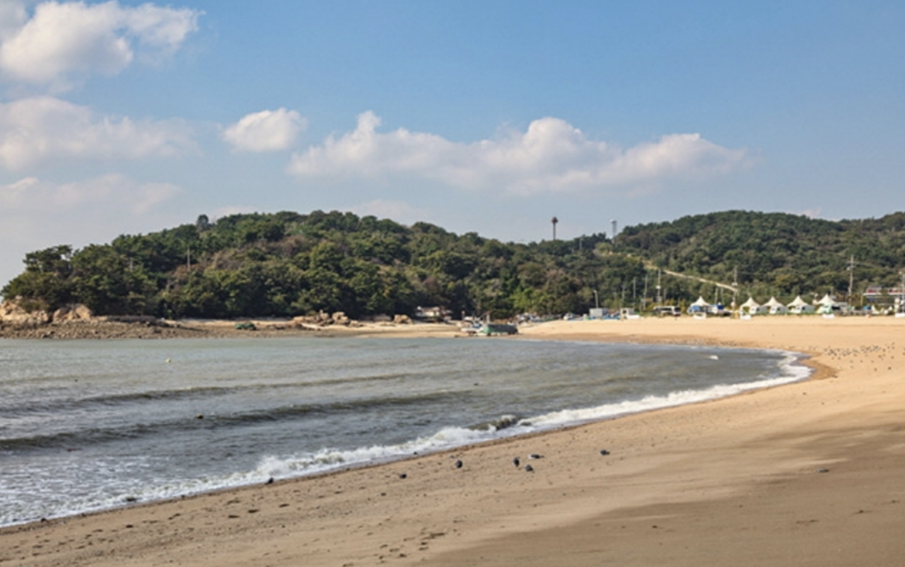 왕산 해수욕장<br>펜션에서 차량 5분거리