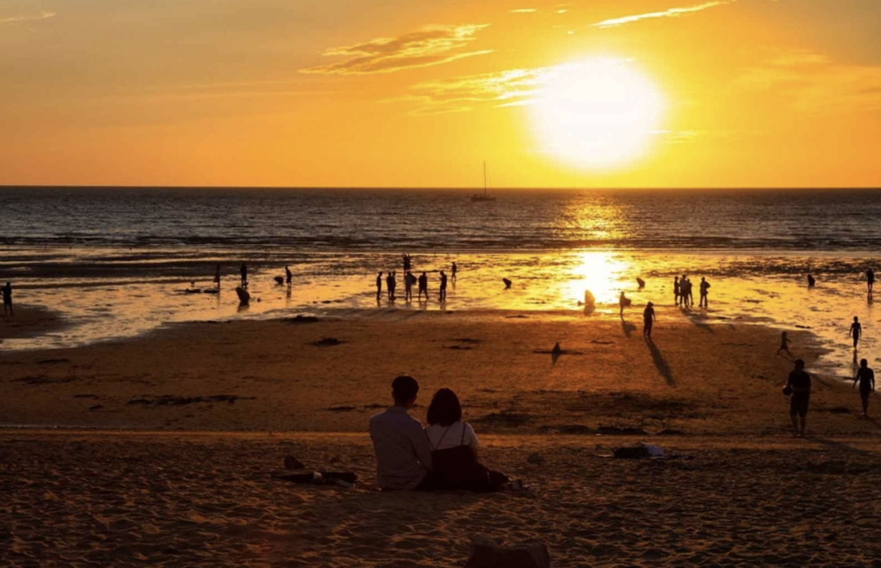 을왕리 해수욕장 <br>펜션에서 차량 3분거리