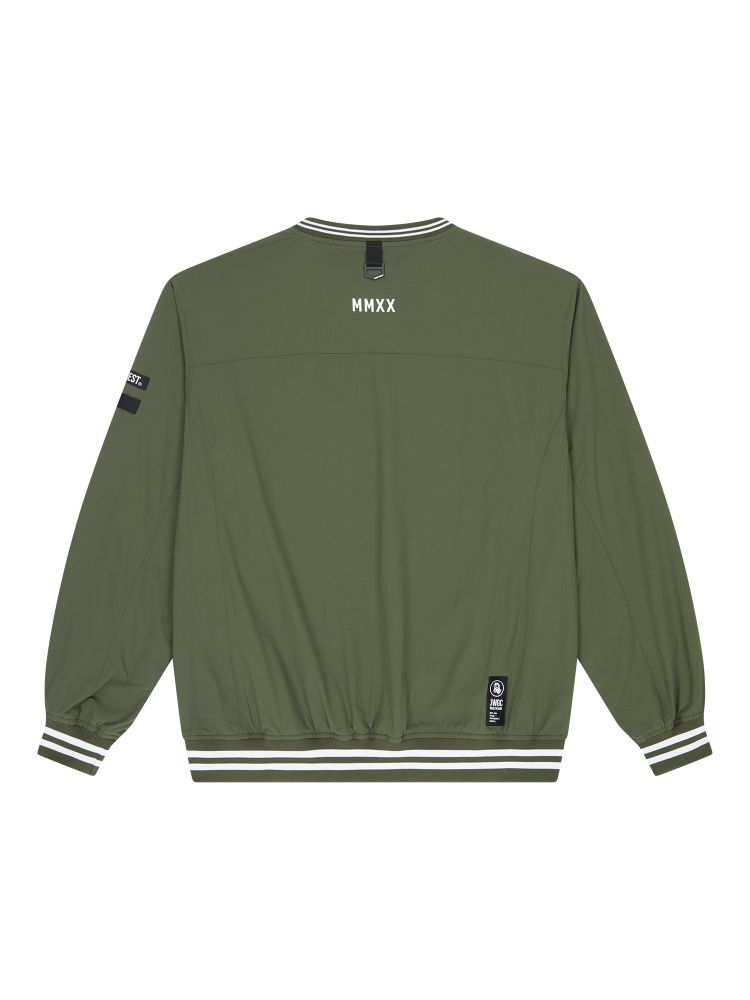 【JAMIEWEST GOLF】 US Roundneck Woven Pullover /追跡付 US Roundneck Woven Pullover (BK) : JAMIE WEST | 제이미웨스트