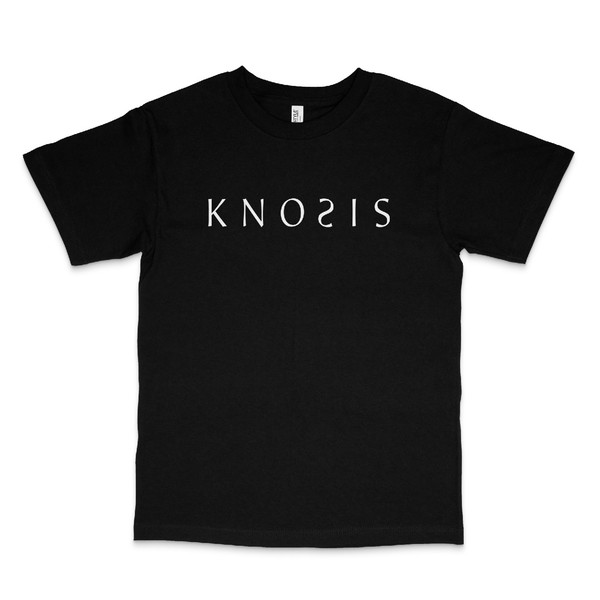 KNOSIS ノーシス Tシャツ XLサイズ 黒 Knosis Tシャツ XL Knosis Logo T-Shirts BLACK RED BLUE XL