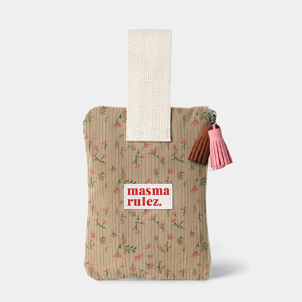 ★masmarulez★ Rabbit eco bagCob pink flower MUSINSA | MASMARULEZ Rabbit eco bag_Cob pink flower