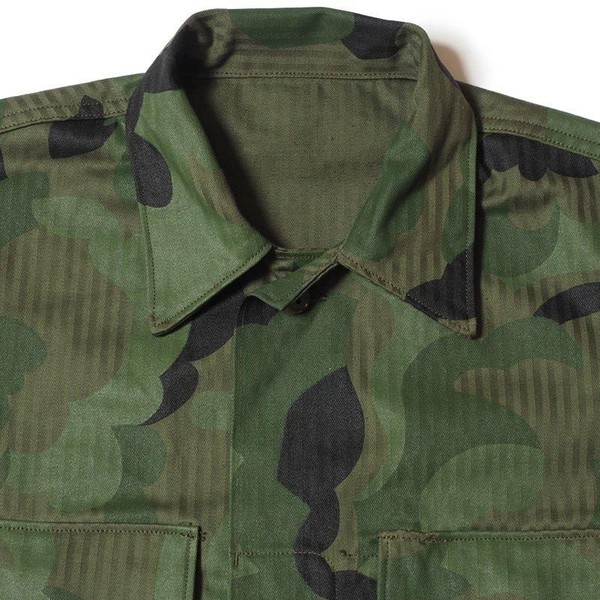 Lot.2226 USMC HBT P53 Utility Jacket First Time Camouflage : Semi