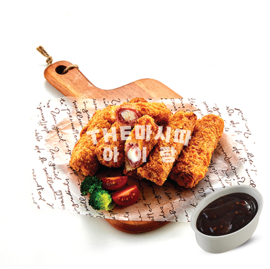 THE마시따 딥브라운햄치즈롤까스