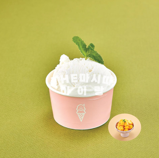 THE마시따 망고요아정st한컵