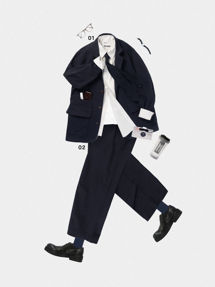 Set) Heritage Hunting Jacket & Carpenter Pants : HAVE HAD Set) Heritage Hunting Jacket & Carpenter Pants : HAVE HAD