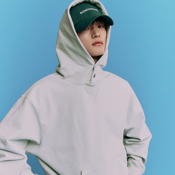 [NONYMOUS AA] NONYMOUS AA RELAXED HOODIE /追跡付 NONYMOUS AA RELAXED HOODIE - MINT (ABECHT0010MI) : NONYMOUSAA