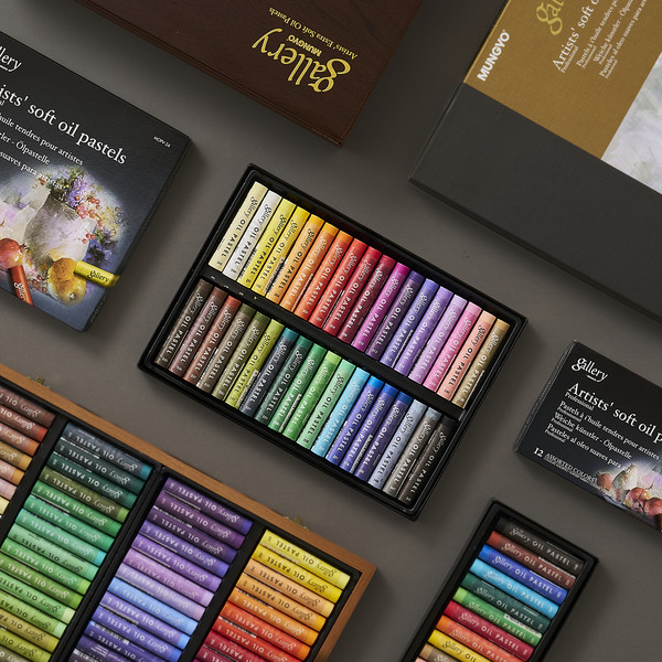 Màu Sáp Dầu Mungyo Gallery Artists' Soft Oil Pastels Professional Bộ 72