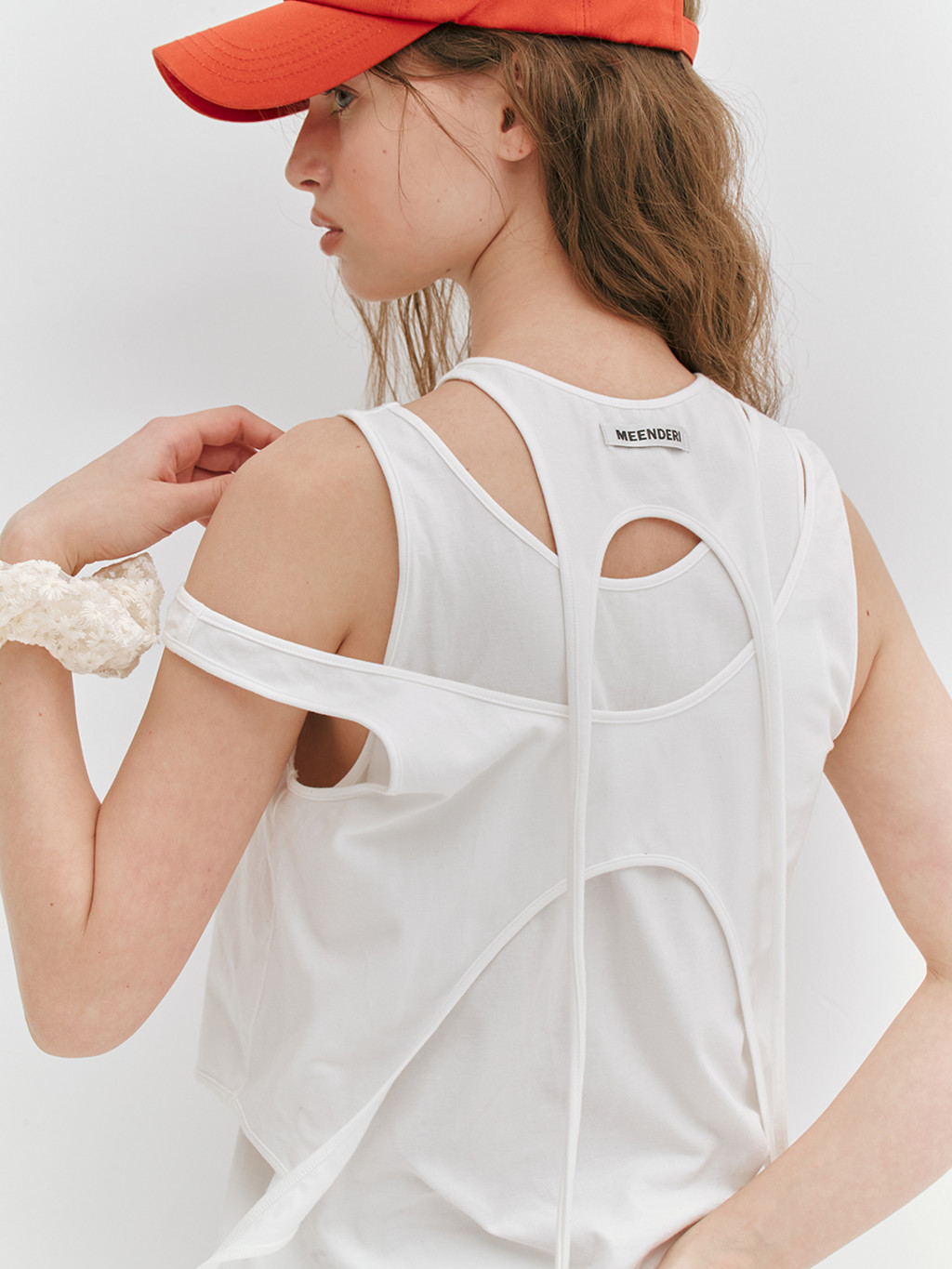 MUSINSA | MEENDERI 3-PIECE LAYERED SLEEVELESS - WHITE