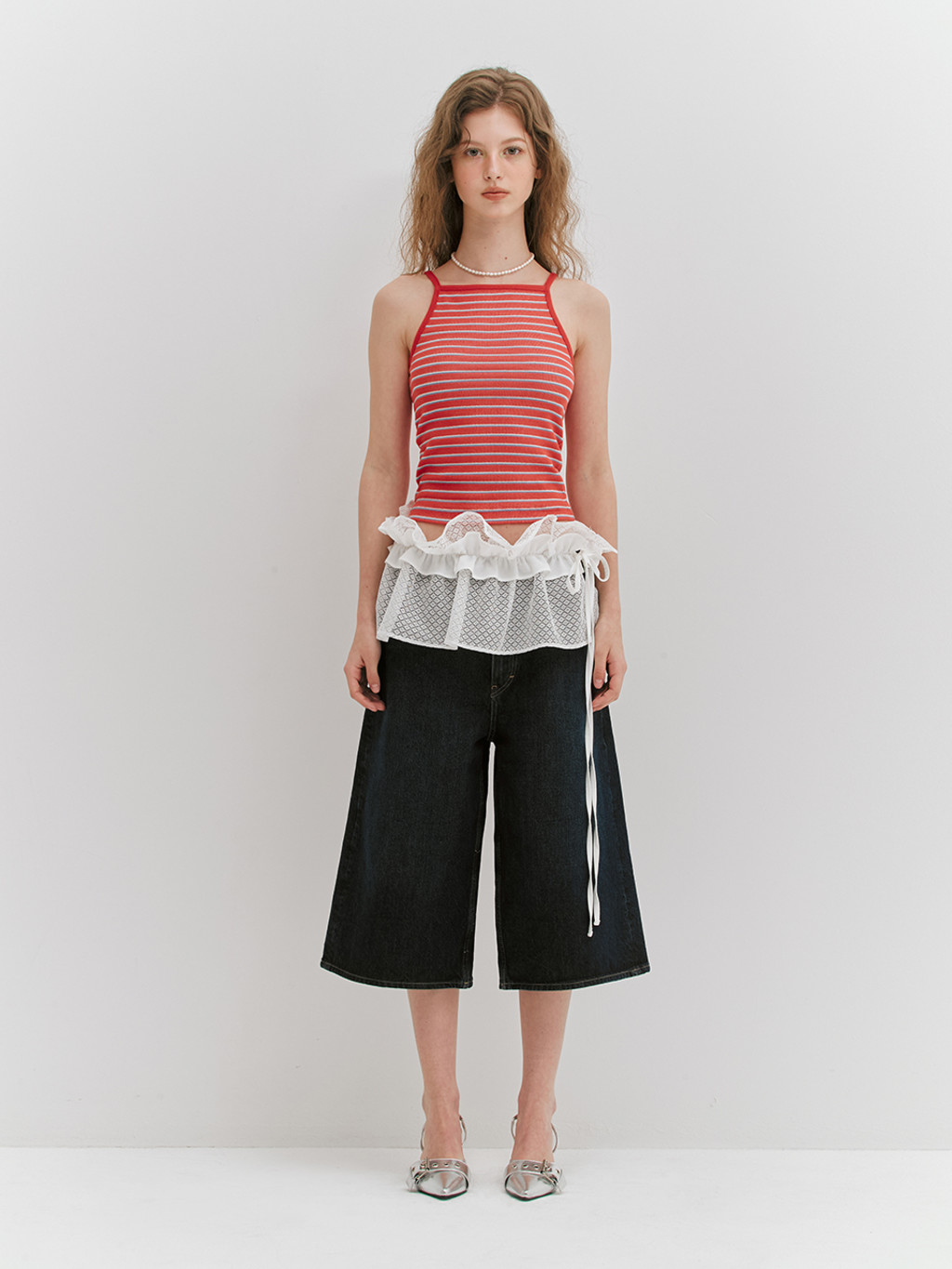 ★MEENDERI★LACE SHIRRING WRAP SKIRT - WHITE★正規品/送料込 MUSINSA | MEENDERI LACE SHIRRING WRAP SKIRT - WHITE