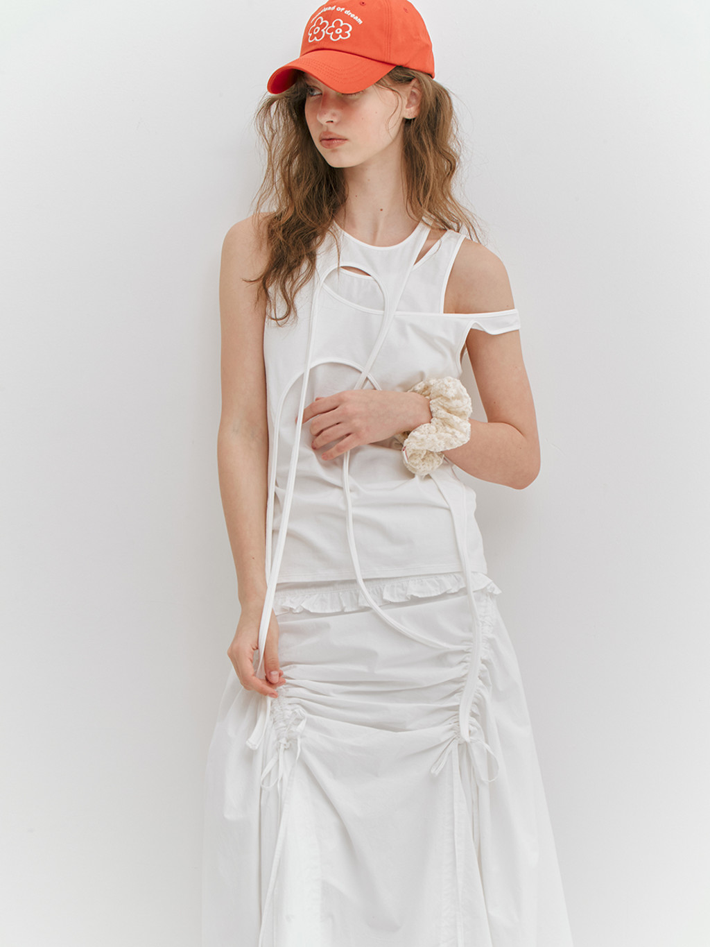 MUSINSA | MEENDERI 3-PIECE LAYERED SLEEVELESS - WHITE