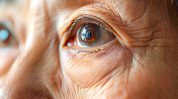 백내장이 온 노인