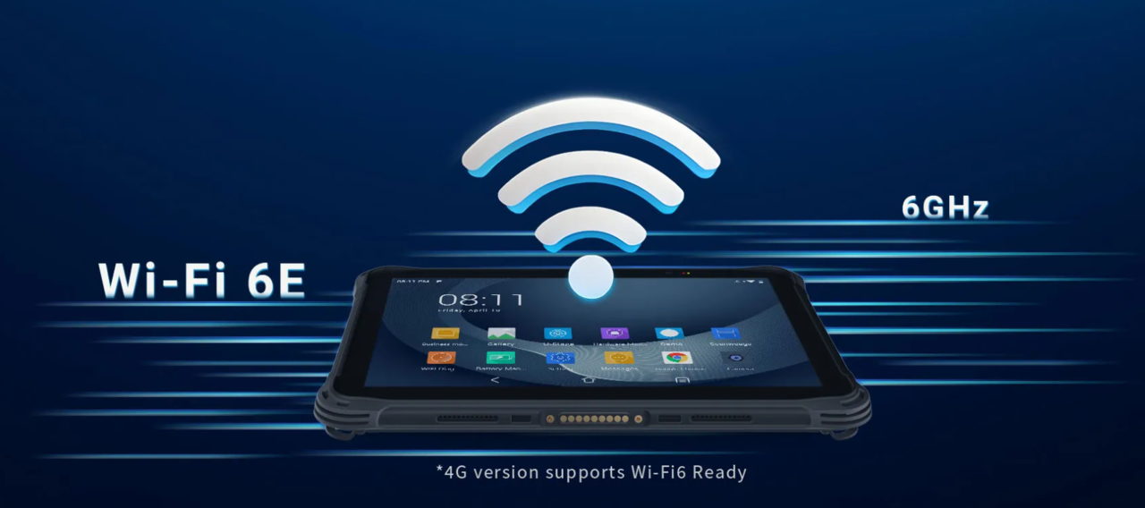 Wi-Fi 6E 탑재로 어디서나 초고속 연결 가능