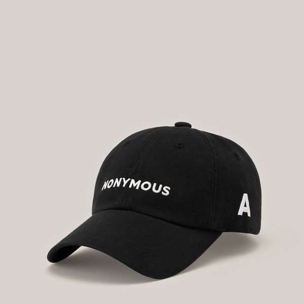 ★NONYMOUS AA★ NEW ICONIC BIO CAP NONYMOUS AA NEW ICONIC BIO CAP - BLACK (ABEHBC0040BK