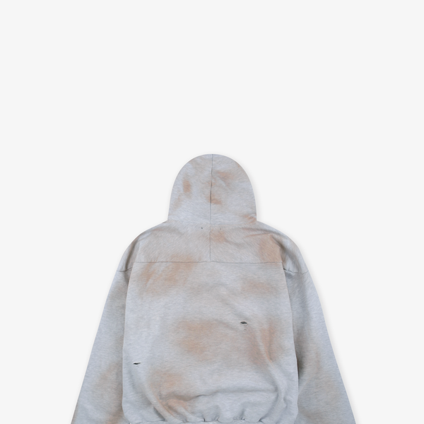 REWORKED SPORT HOODIE - DIRTY MELANGE : PROJECT G/R