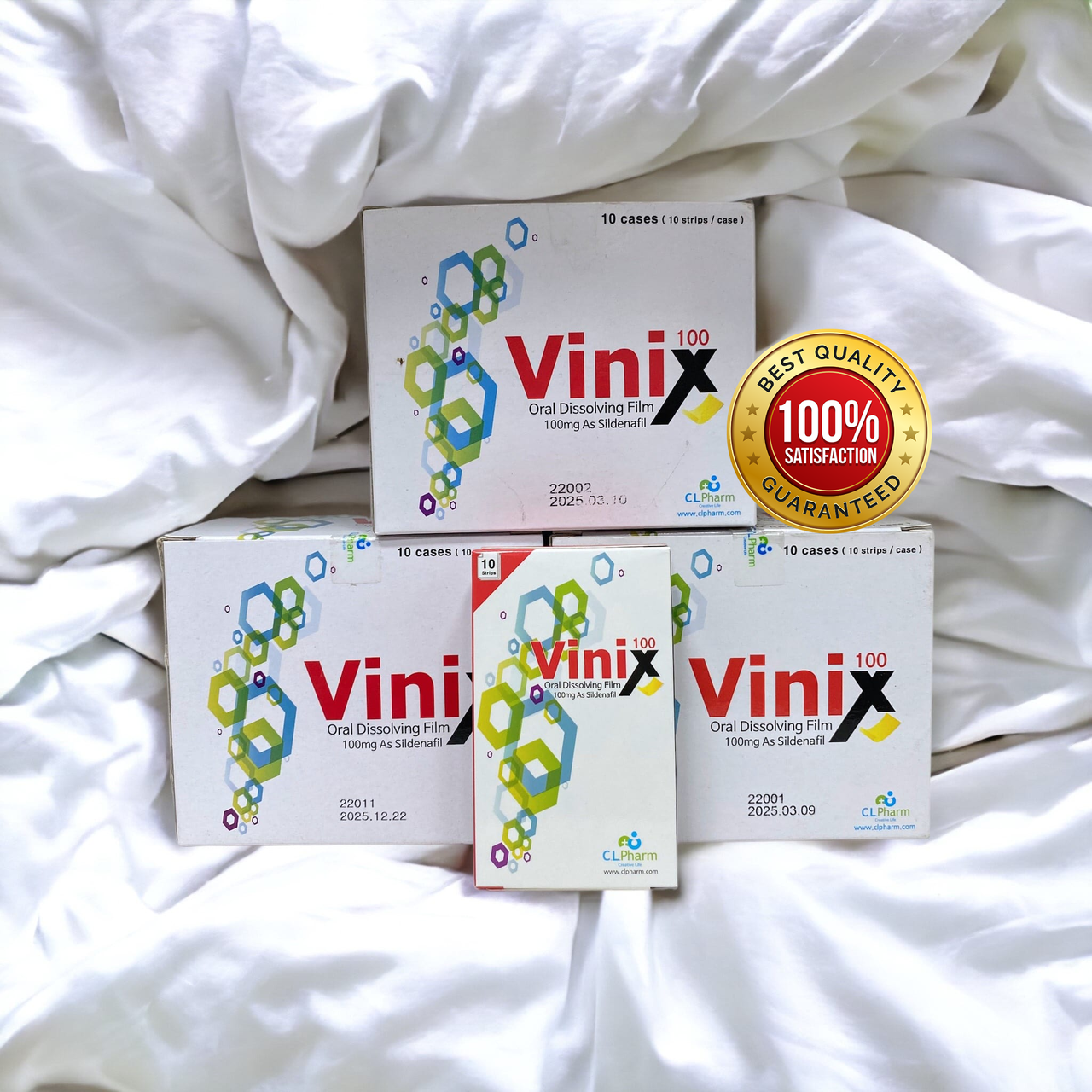 최고의 인기 발기부전 치료제!</br>비닉스 100mg/1case(10Sheet)