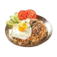 <strong><span class="phobo-title">불고기 볶음밥</span></strong><br>돼지 안심, 당근, 양파, 버섯, 대파, 야채를<br>홍호만의 특별한 소스로 볶아내어<br>계란, 불고기와 곁들여 먹는 볶음밥