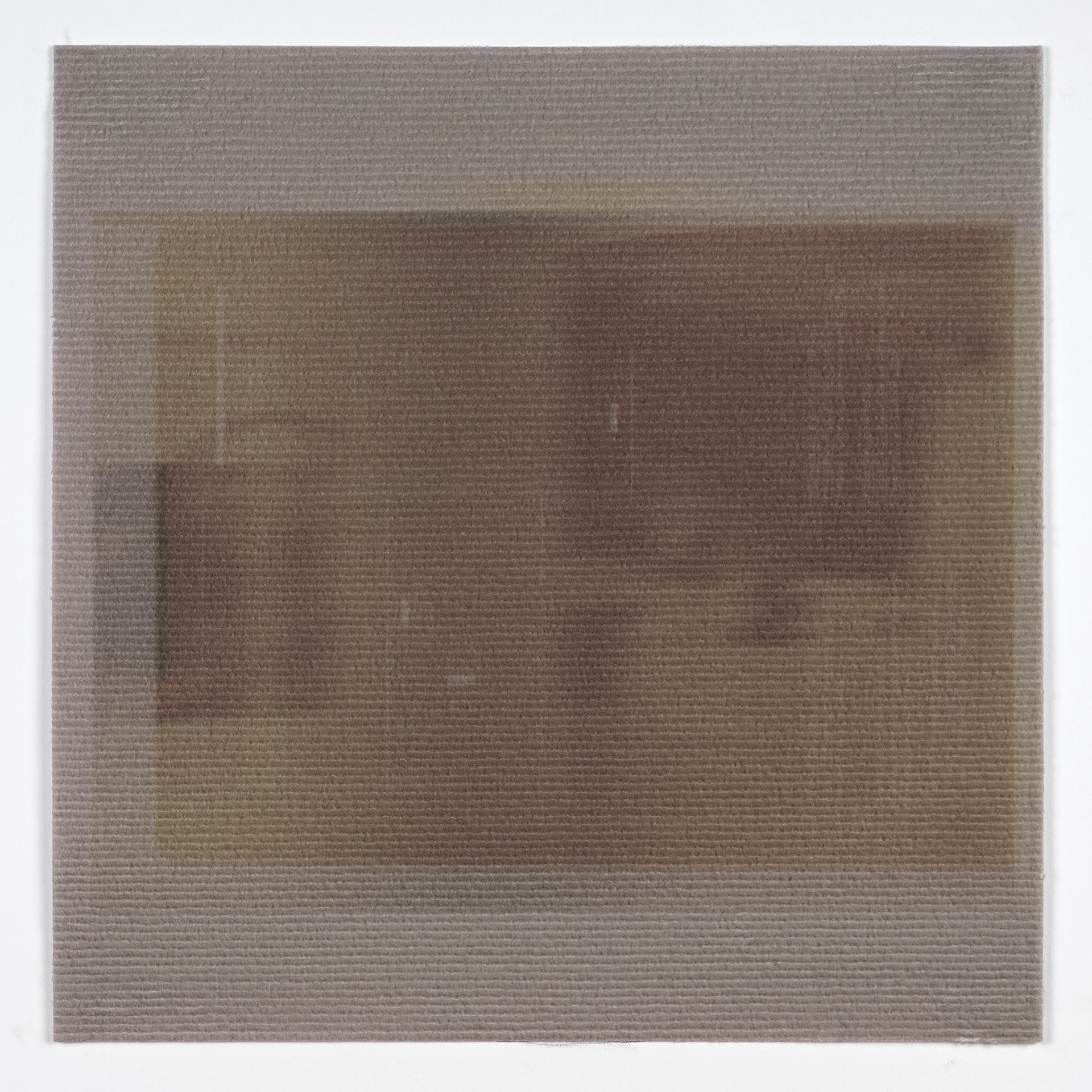 Prouvost, UV Print on Carpet, 50x50cm, 2023