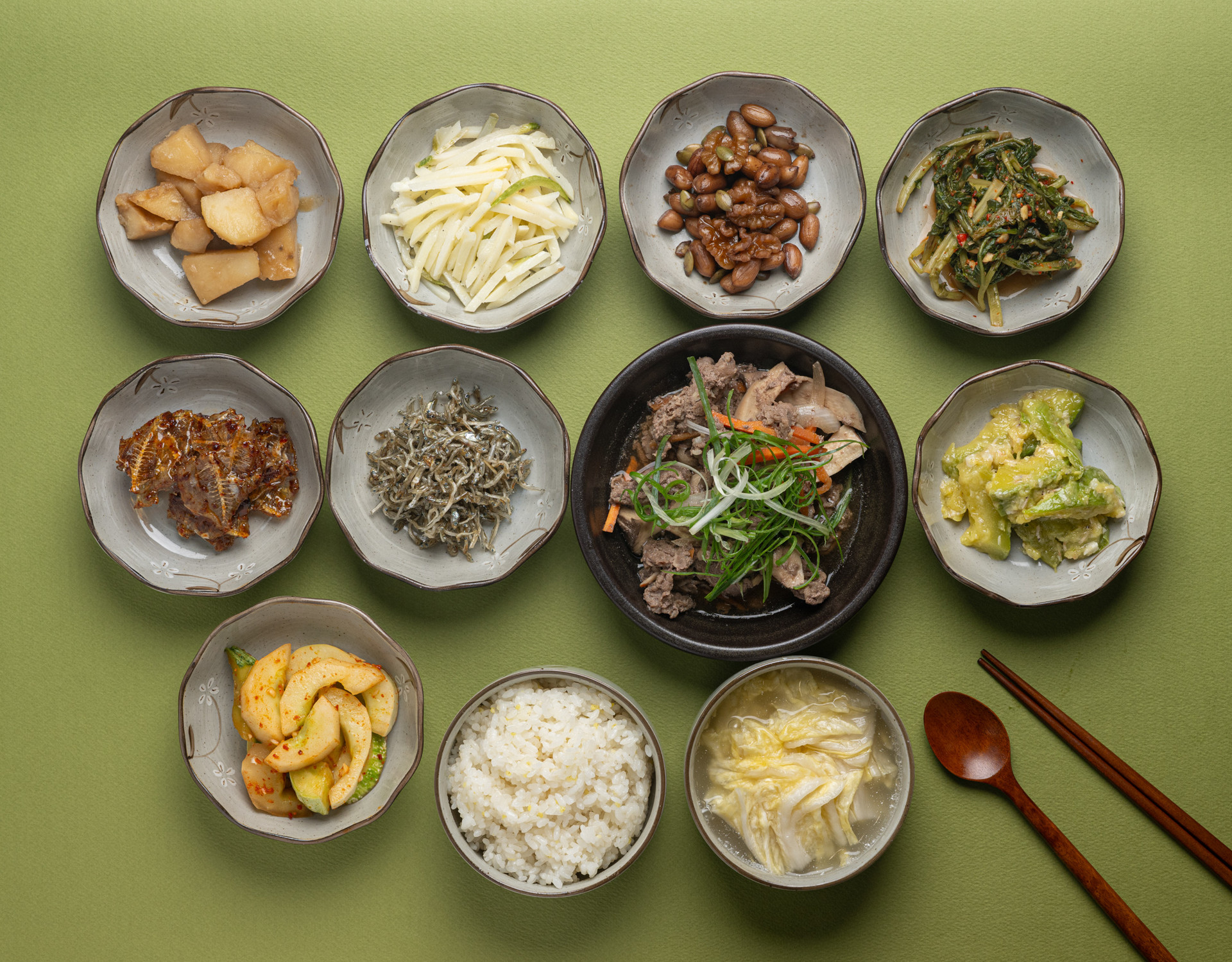 매일 바뀌는 오늘의 용주밥상