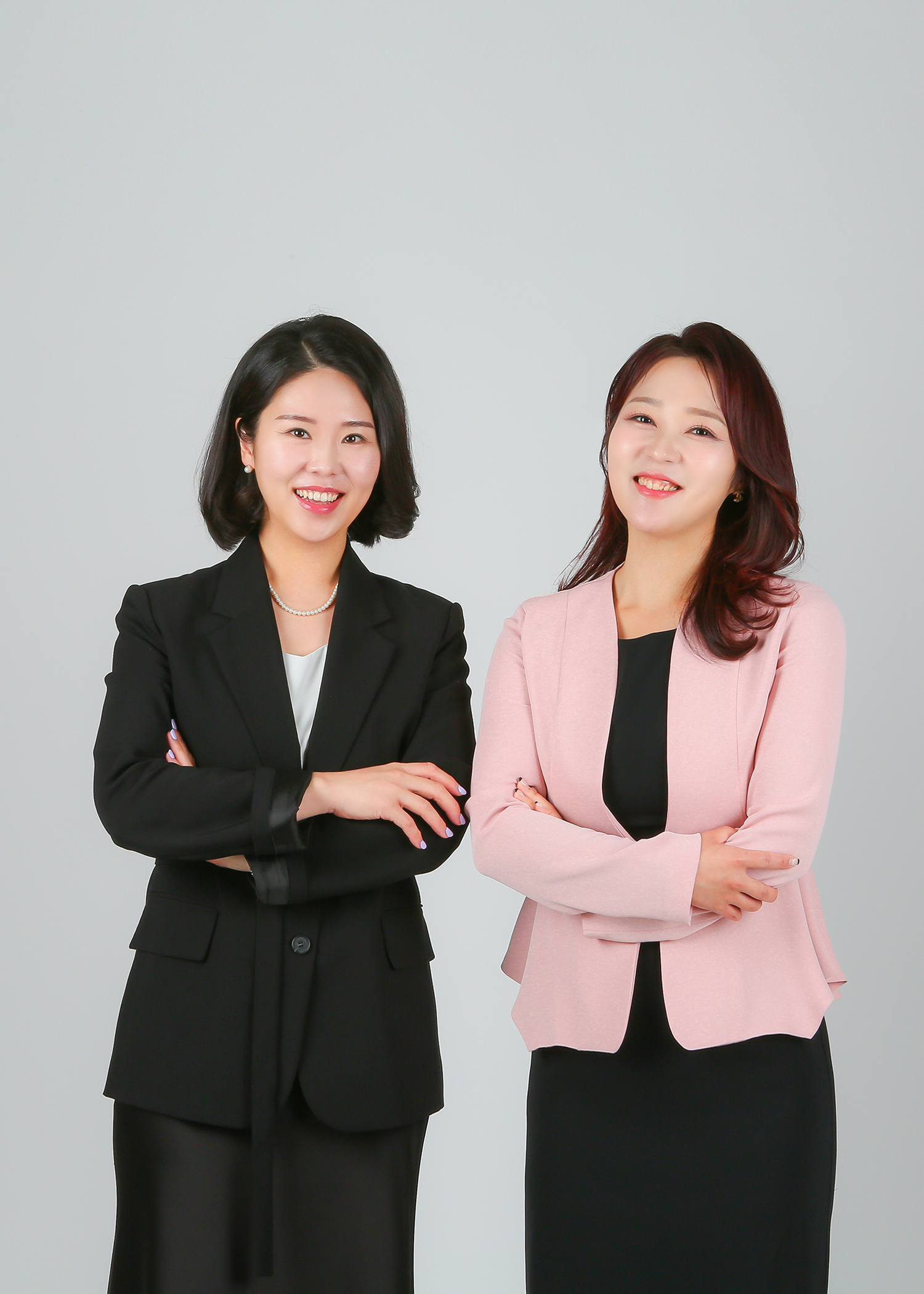 협회장 전은지(우)/ 부협회장 한보라(좌)