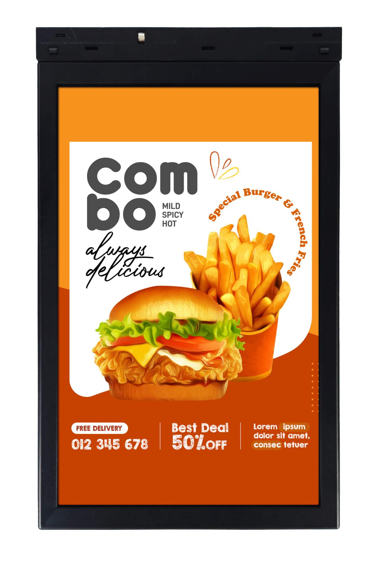 <b>Back Side Display</b>