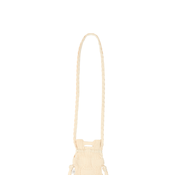 早期完売★PLEATSMAMA★Mini Cross Bow Bag★日本未入荷★大人気 Mini Cross Bow Bag Ivory : PLEATSMAMA: Sustainable Knit