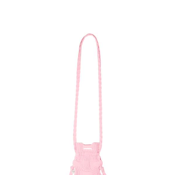 Mini Cross Bow Bag Light Pink : PLEATSMAMA: Sustainable Knit