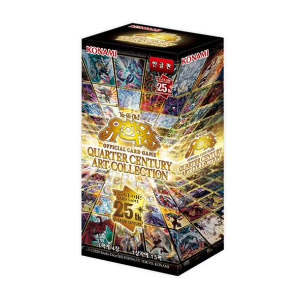 新品 QUARTER CENTURY ART COLLECTION 5BOX Yugioh OCG Duel Monsters 25th QUARTER CENTURY ART COLLECTION