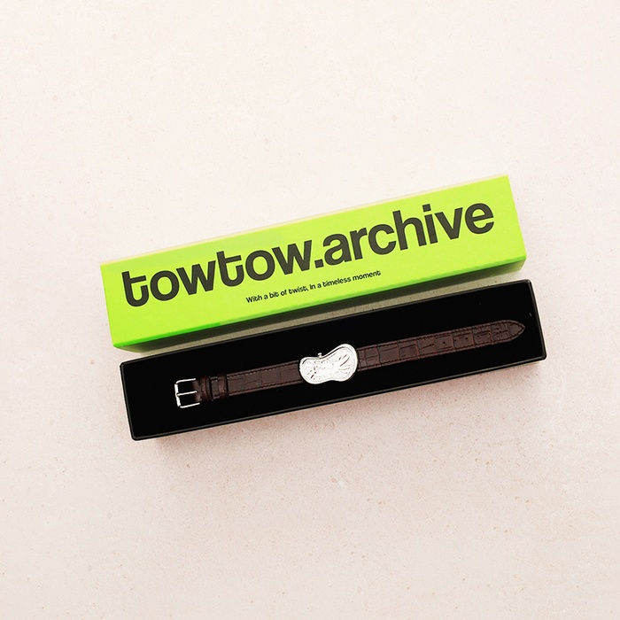 【TOWTOW.ARCHIVE】 Timeless Twist Wristlet Black MUSINSA | TOWTOW ARCHIVE Timeless Twist Wislet Black