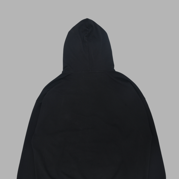 THE MUSEUM VISITOR★韓国★人気★EXHIBITION GRAPHIC HOODIE PATCHWORK WASHED ZIPUP HOODIE (BLACK) : THE MUSEUM VISITOR