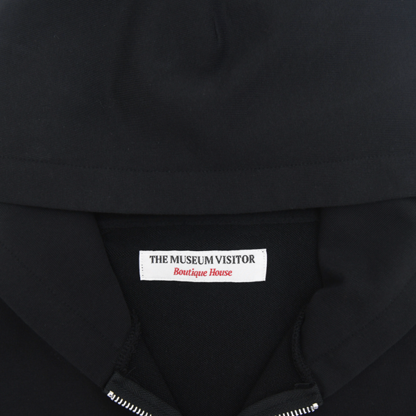 【THE MUSEUM VISITOR】 PATCHWORK WASHED ZIPUP HOODIE /追跡付 THE MUSEUM VISITOR PATCHWORK WASHED ZIPUP HOODIE 5JH945