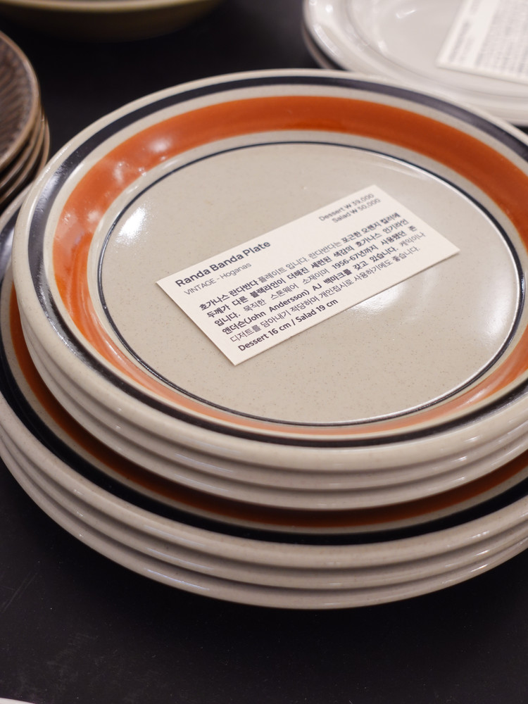 Hoganas Randa Banda Dessert Plate : owncollectionmuseum