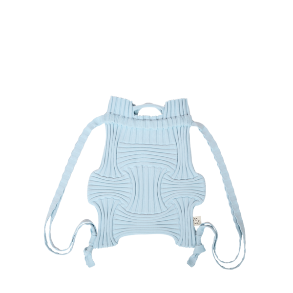 【PLEATSMAMA】New Bow Bag☆韓国 新作☆バッグ☆送料込 New Bow Backpack Lightblue : PLEATSMAMA: Sustainable Knit