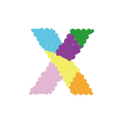 X lettering boucle style : LeedStudio