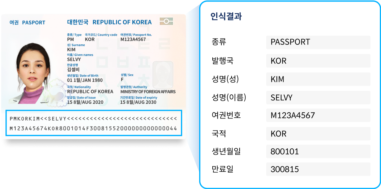 여권 인식