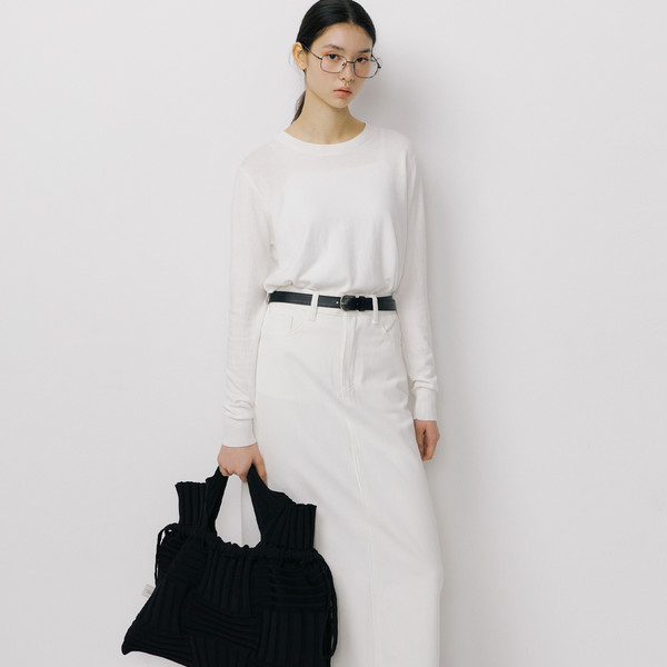 Big Bow Bag Black : PLEATSMAMA: Sustainable Knit Pleats Bag